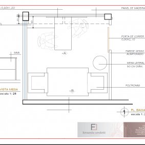 Projetos Arquiteta Fernanda Cavaletti - Consultório